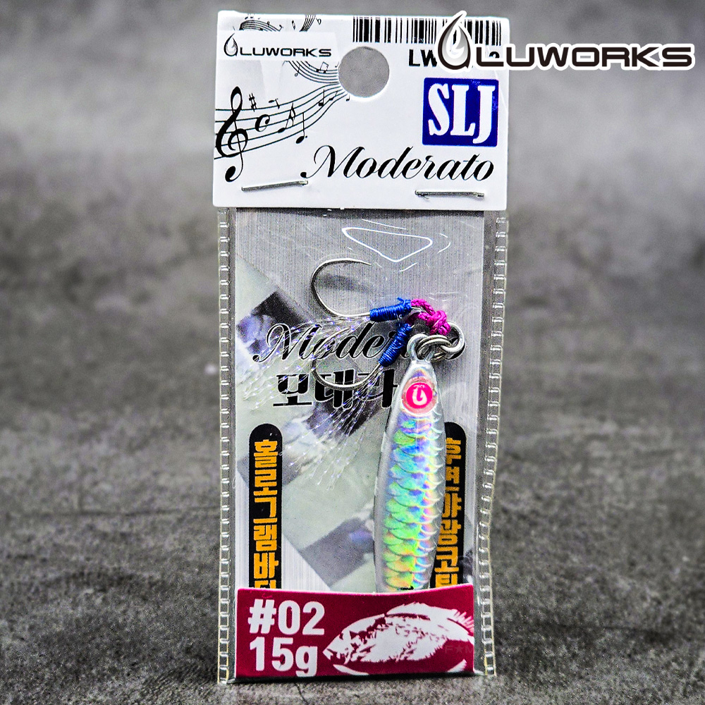 루웍스 LWJ-112 SLJ 모데라토 메탈지그 20g - 상세 이미지 4