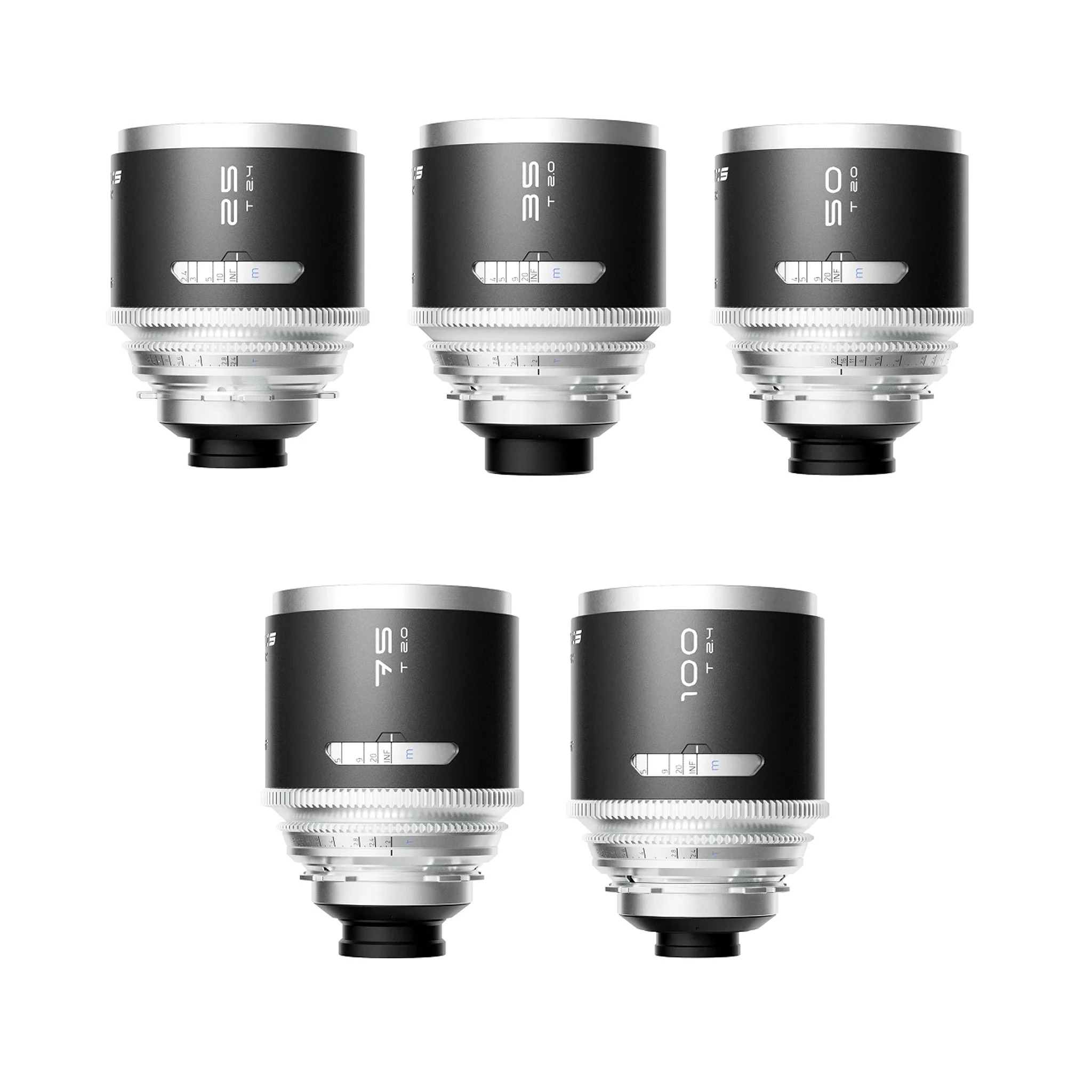 BLAZAR Mantis 1.33x Full Frame 아나모픽 5렌즈 세트 25/35/50/75/100mm - 상품 이미지