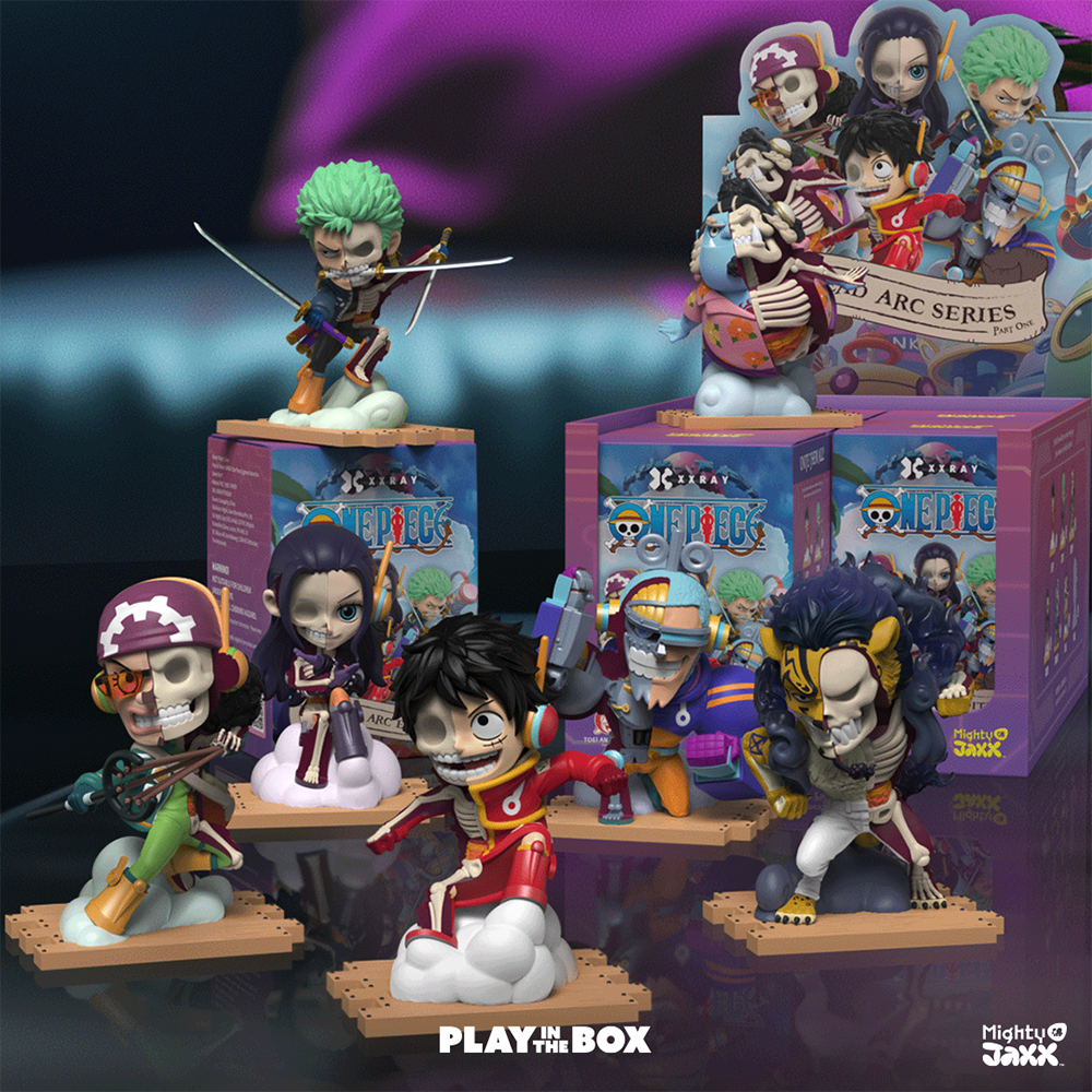 [플레이인더박스] 마이티잭스 원피스 에그헤드편 시리즈 파트1 랜덤피규어 엑스레이피규어