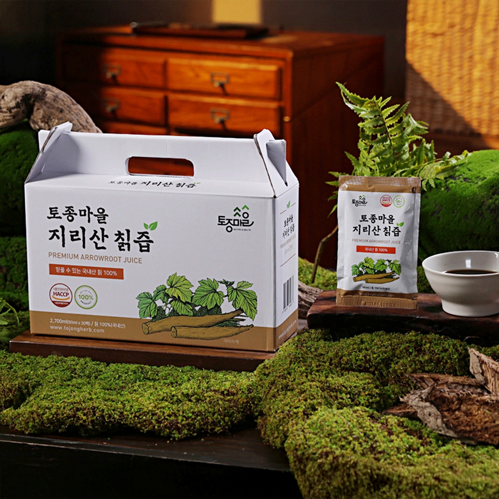 토종마을 지리산 칡즙 2개월분 60포 국내산 야생 생칡즙 100% 칙즙 칡원액 - 상세 이미지 2