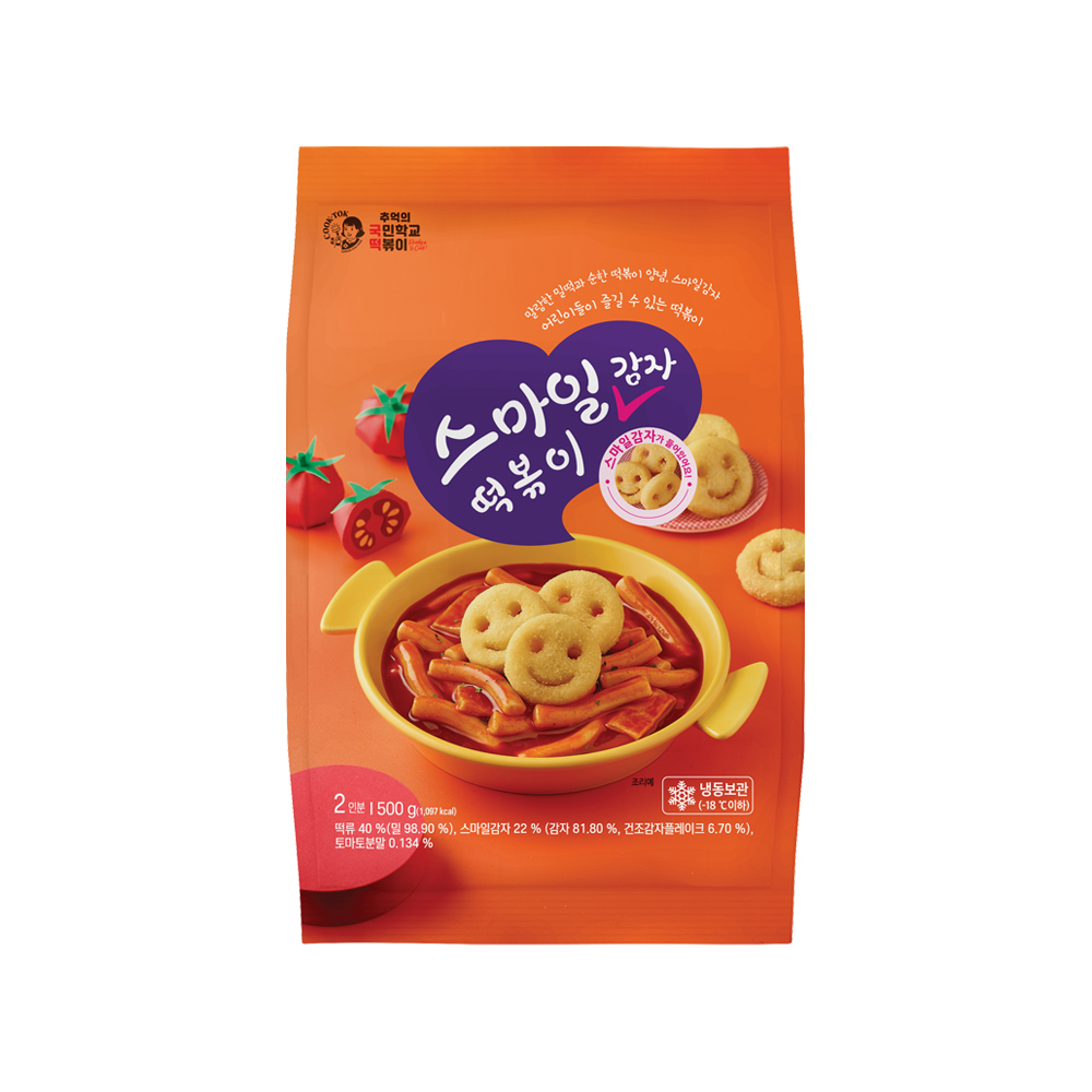 [순한맛] 국떡 스마일감자 떡볶이 500g - 상세 이미지 2