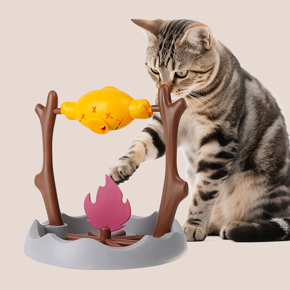크레용펫 강아지 돌돌이 노즈워크 바베큐 고양이 먹이퍼즐 대형견 - 상세 이미지 4