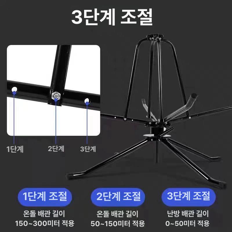 엑셀 파이프풀림기 분무호스 포설기 내마모성 막대 회전기 2축 5각 막대 없음 200.0kg - 상세 이미지 2