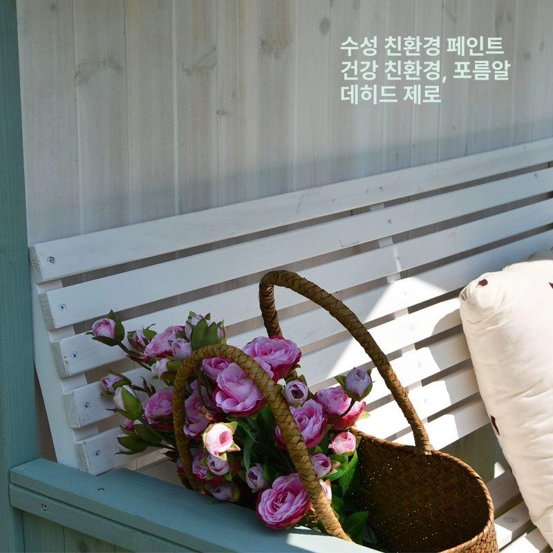 미니 조립식 목조 수납장 통나무 쉼터 오두막 방갈로 A형 1205x760x1700mm - 상세 이미지 5