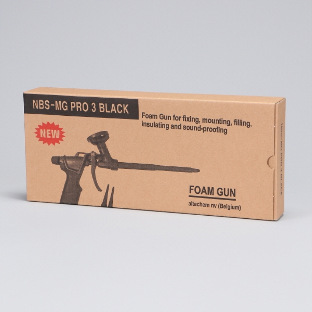 우레탄폼 폼건 최고급형 NBS-MG Pro3 Black 타이거 - 상세 이미지 5