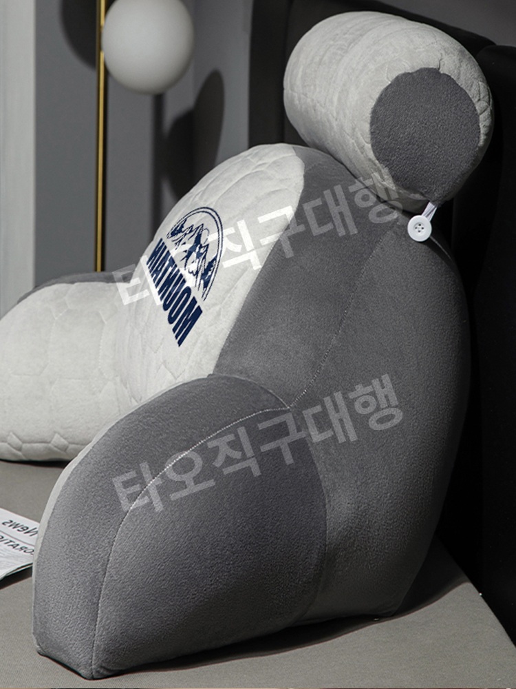 침대등쿠션 허리받침 허리쿠션 쇼파 쿠션 거실 허리 등쿠션 삼각쿠션 등받이 받침 - 상세 이미지 5