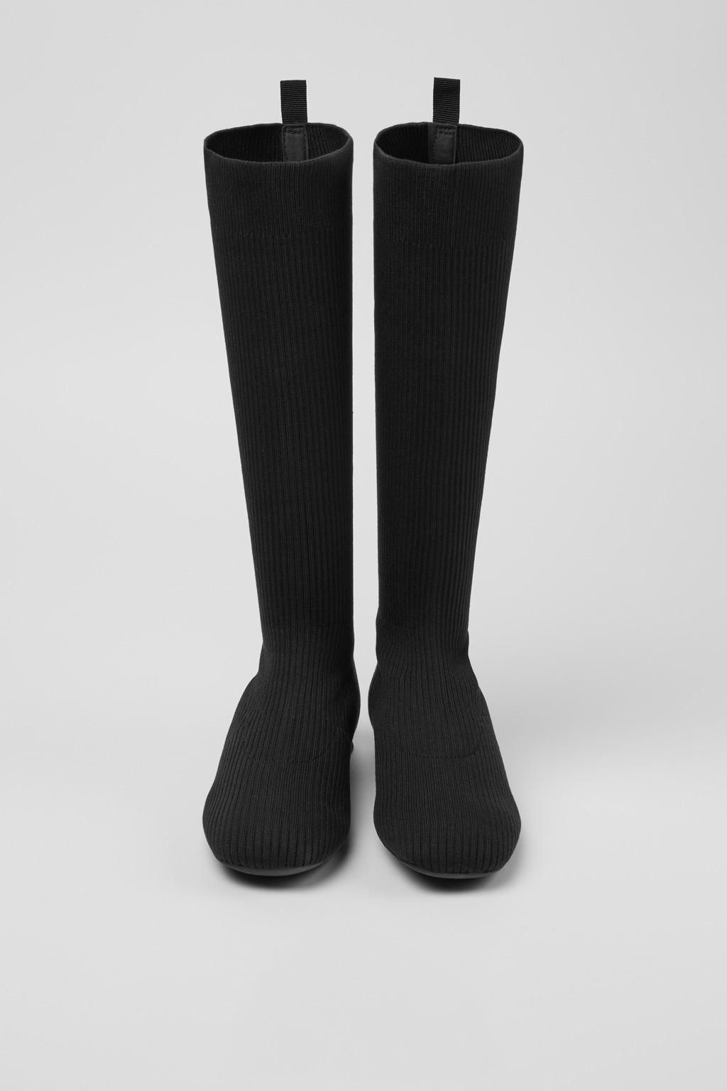 캠퍼 에코 테크니컬 블랙 텐셀 롱부츠 Casi Myra K400801-001 BLACK - 상세 이미지 4