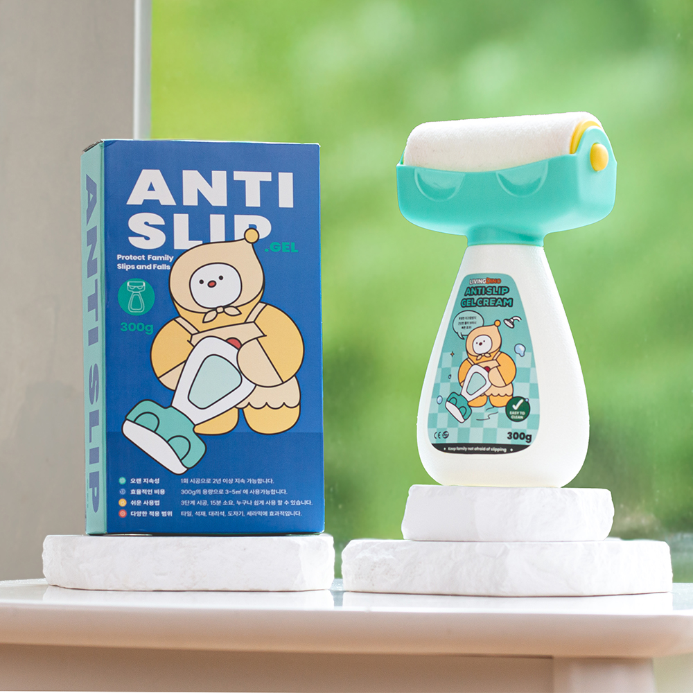 리빙디노 안티슬립 욕실 미끄럼방지제 미끄럼방지 논슬립 화장실 주방 타일 바닥 용품 300g 제품 이미지