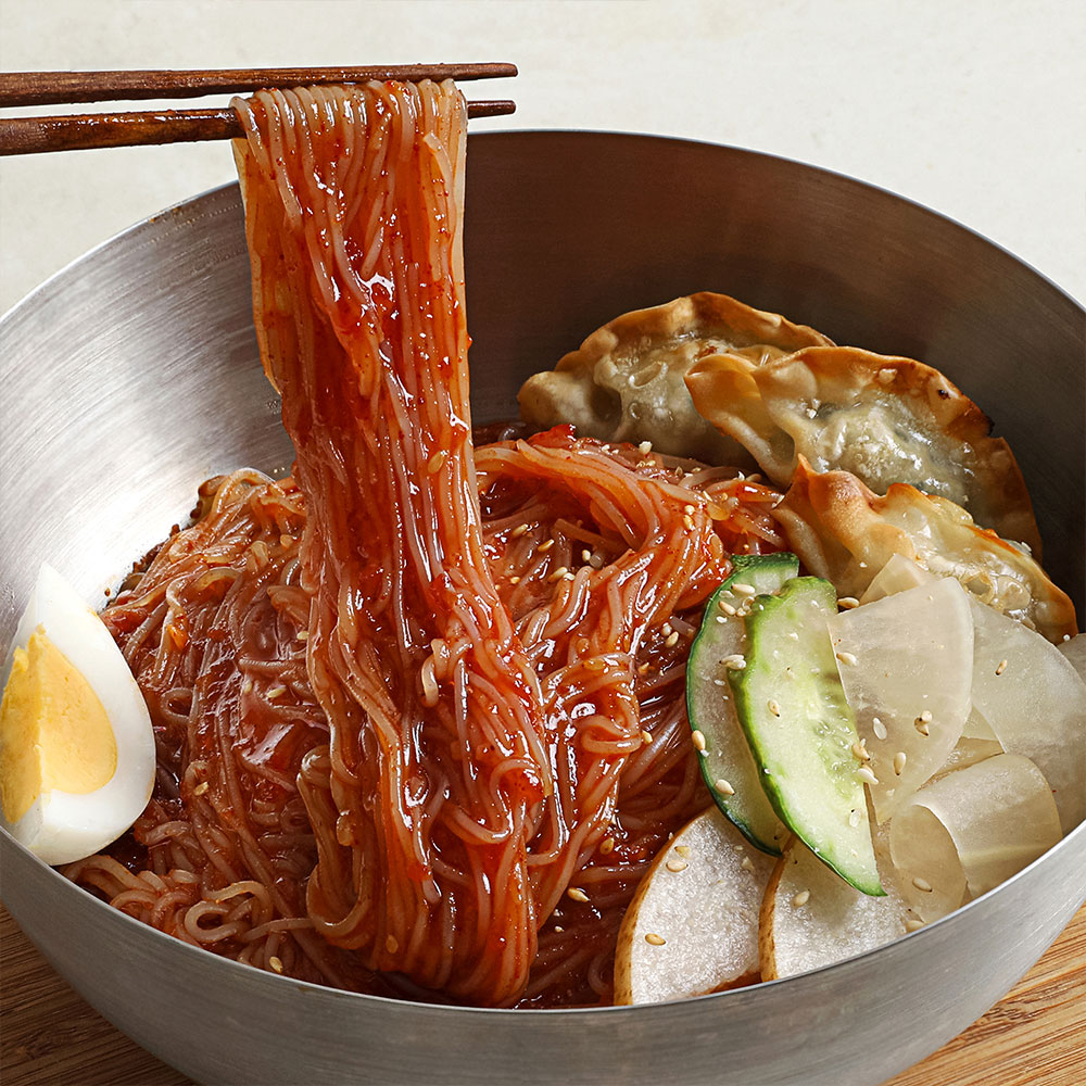 [리타엔] 새콤달콤 함흥냉면 5인분 + 광양식 이가네 왕구이  600g (3~4인분) - 상세 이미지 3