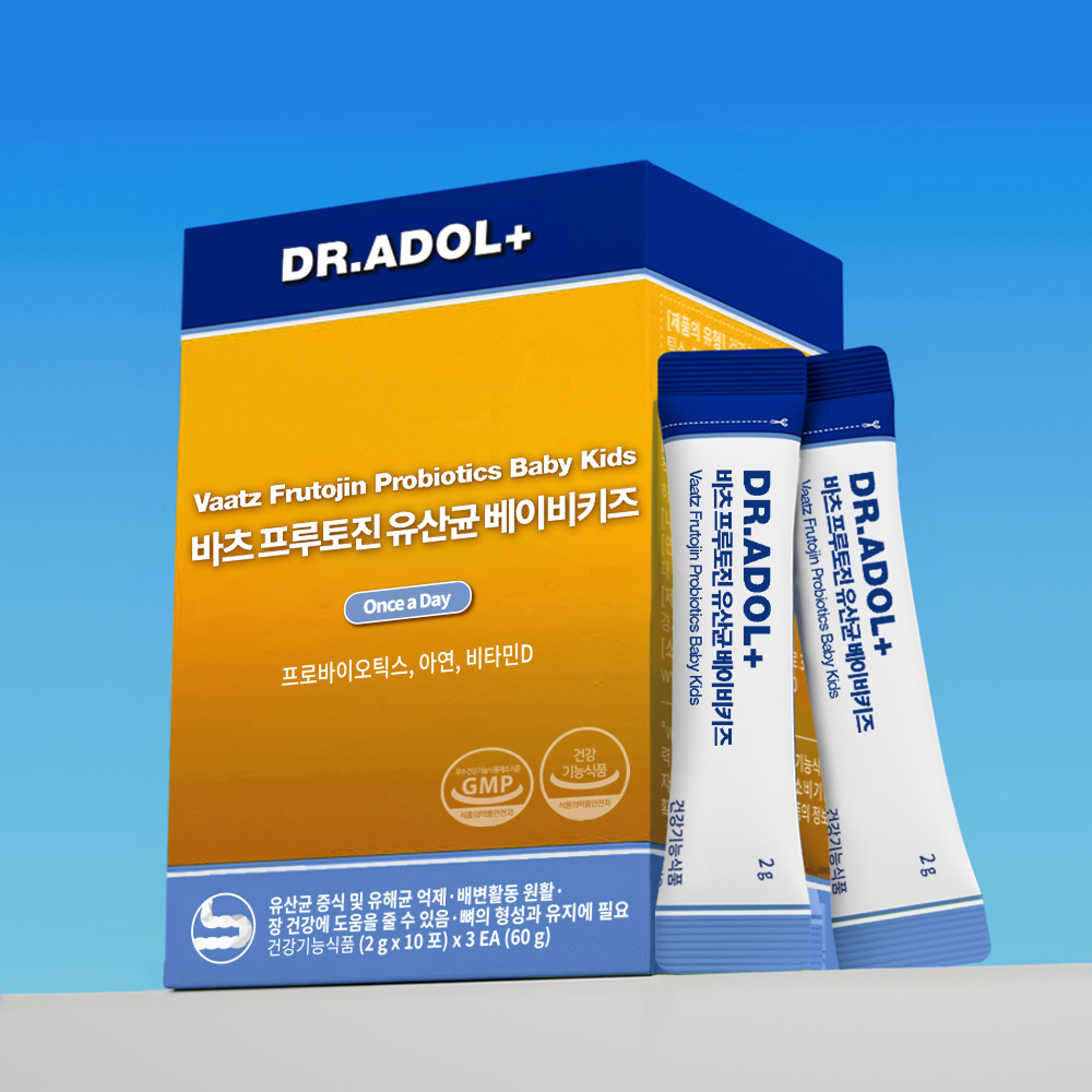 닥터아돌 바츠 프루토진 유산균 베이비키즈