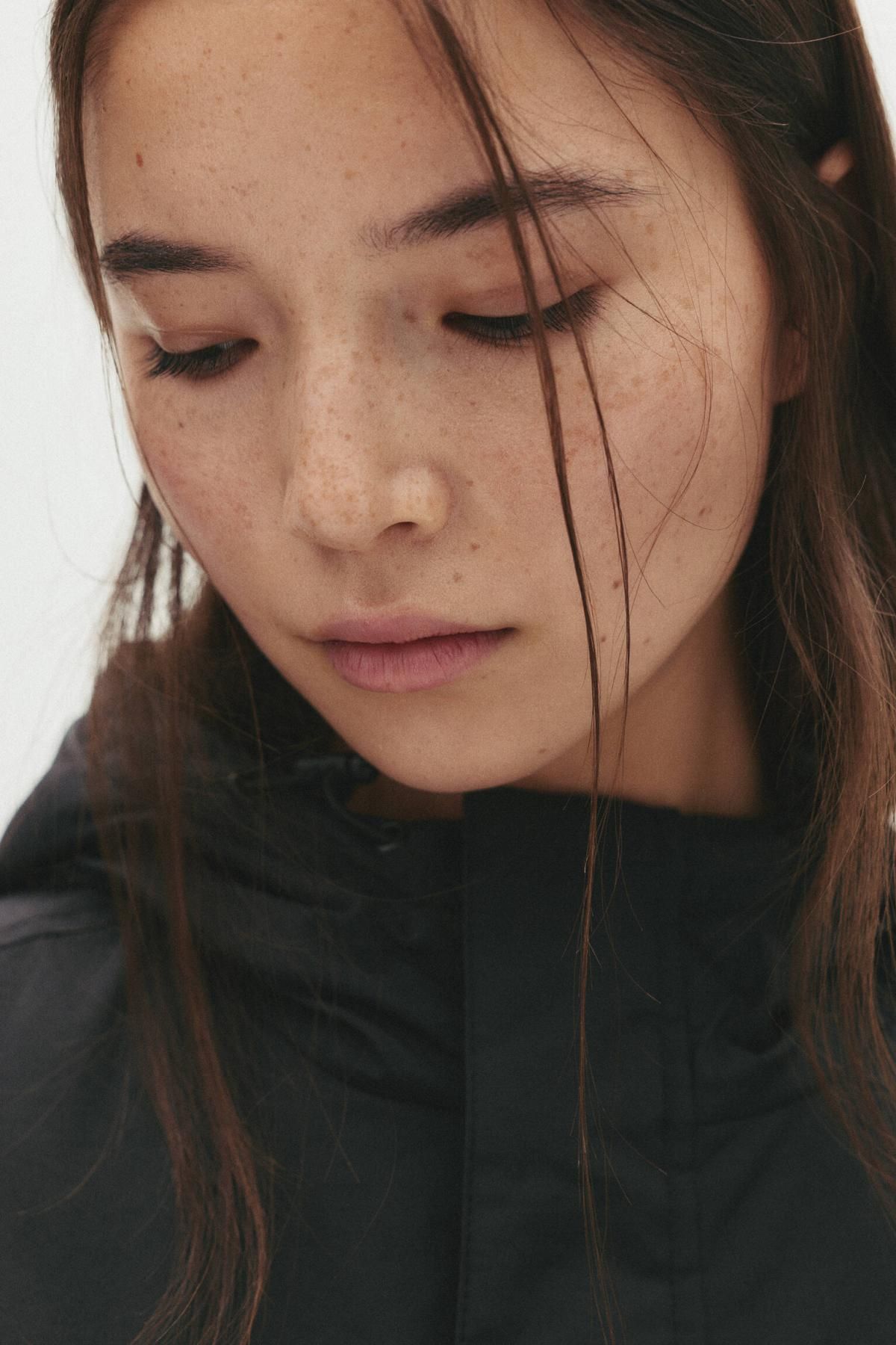 풀앤베어 테크니컬 후드 아노락 바람막이 자켓 7700/415 BLACK - 상세 이미지 4