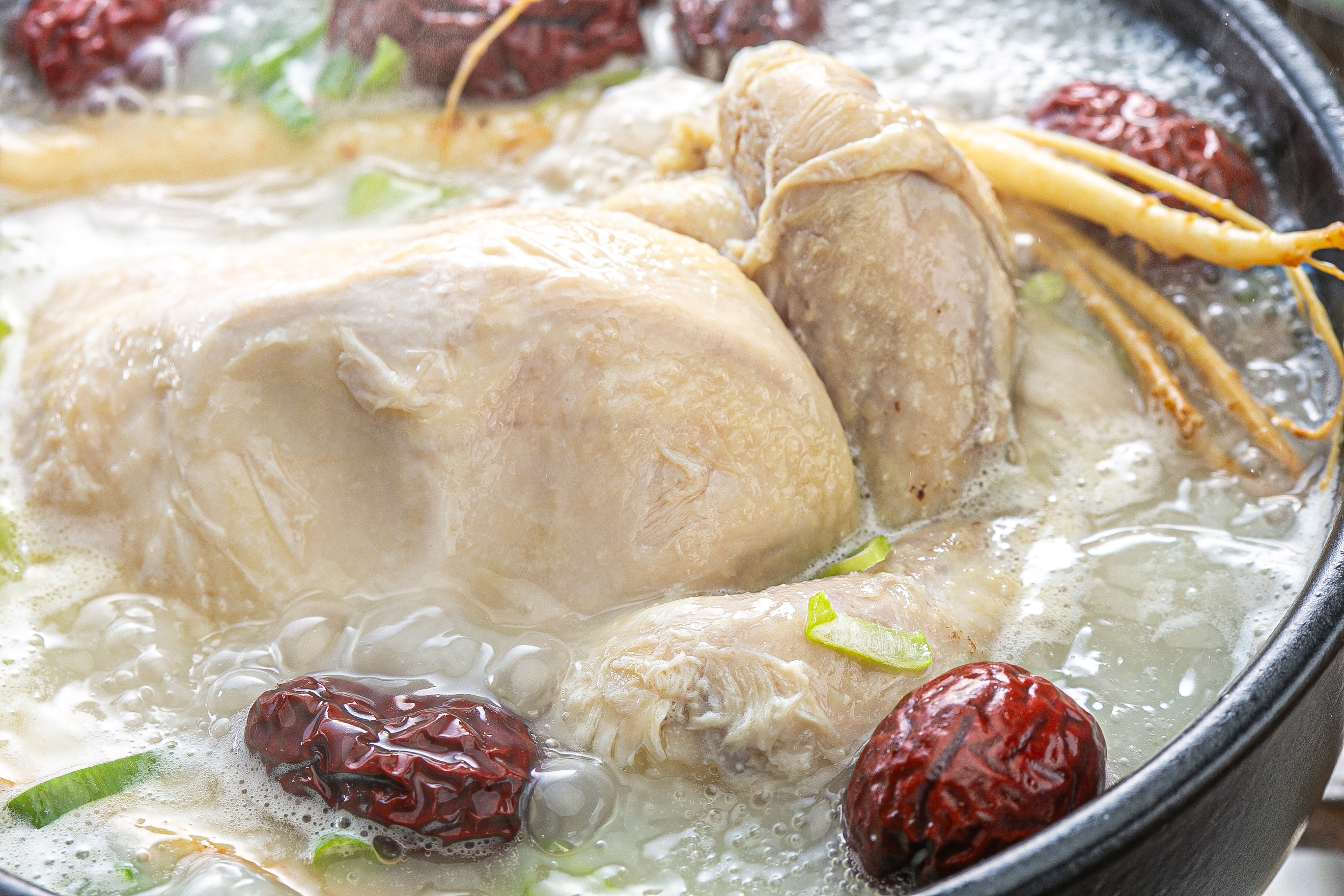 제철밥상 100% 국내산 수제 삼계탕 1.3kg 이미지 7