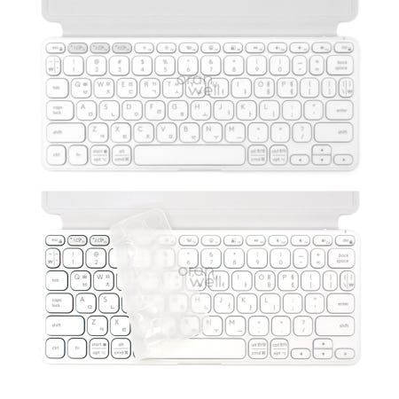 (주)위젤 오랜웰 로지텍 KEYS-TO-GO2 / 키즈투고2 전용 키보드덮개 커버 키스킨(56)