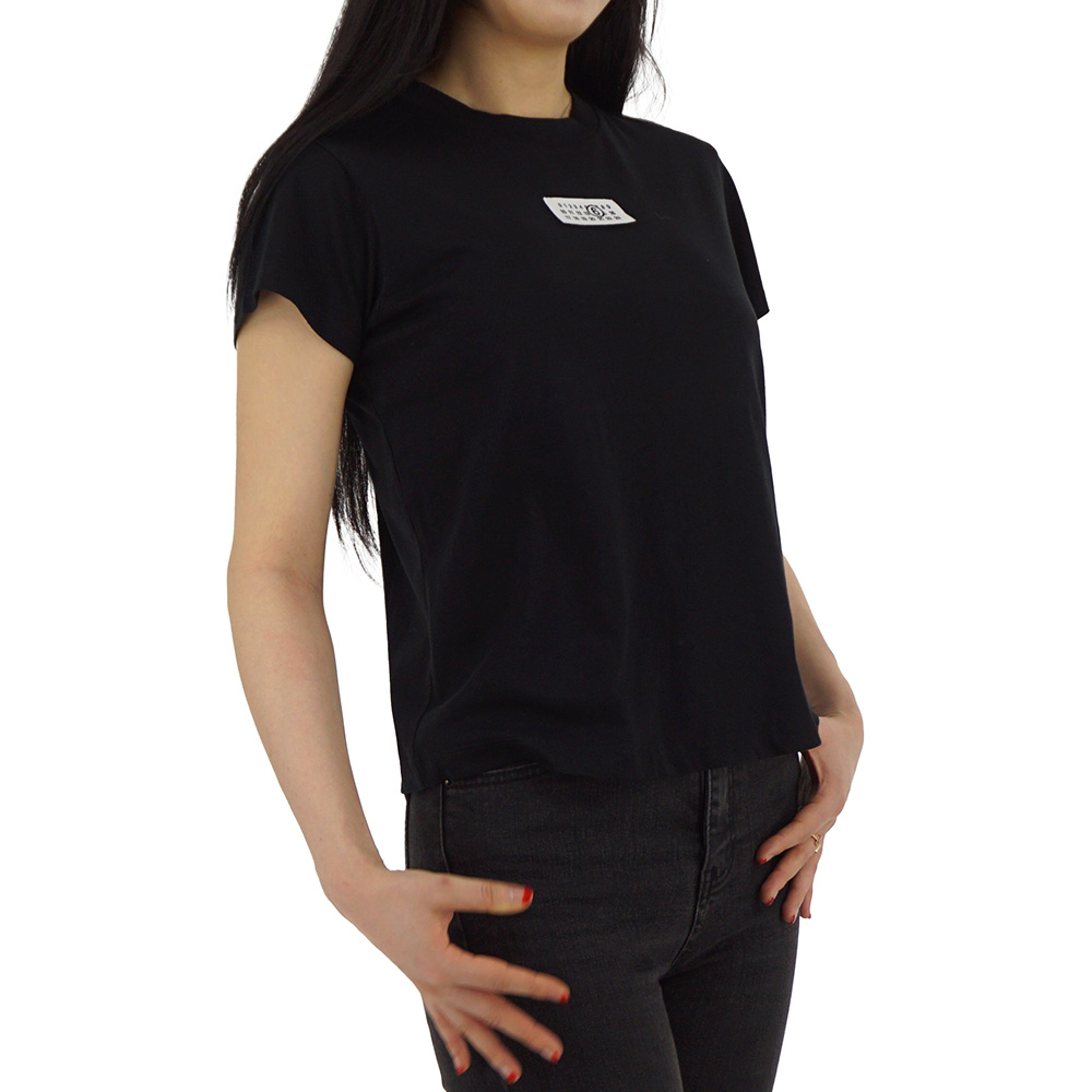 25SS MM6 메종마르지엘라 누메릭 반팔 티셔츠 블랙 S52GC0327S24312 900 - 상세 이미지 3