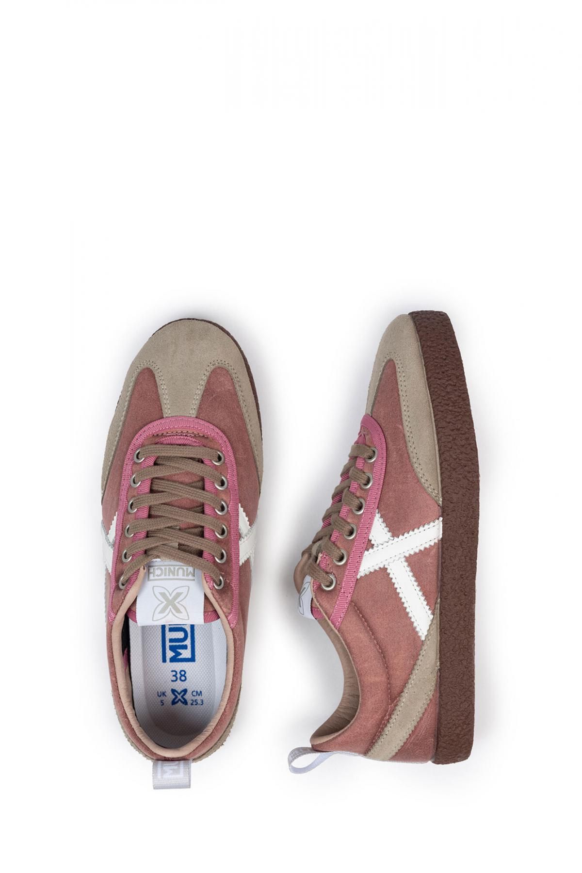 무니치 레트로 러닝 스타일 로우탑 스니커즈 Volata 97 1522789 ROSA - 상세 이미지 4
