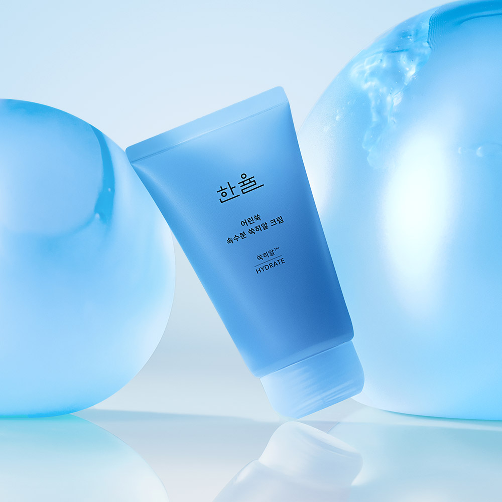 [본사직영] 한율 어린쑥 속수분 쑥히알 크림 60ml 기획세트 /유분잡는 속수분 - 상세 이미지 5