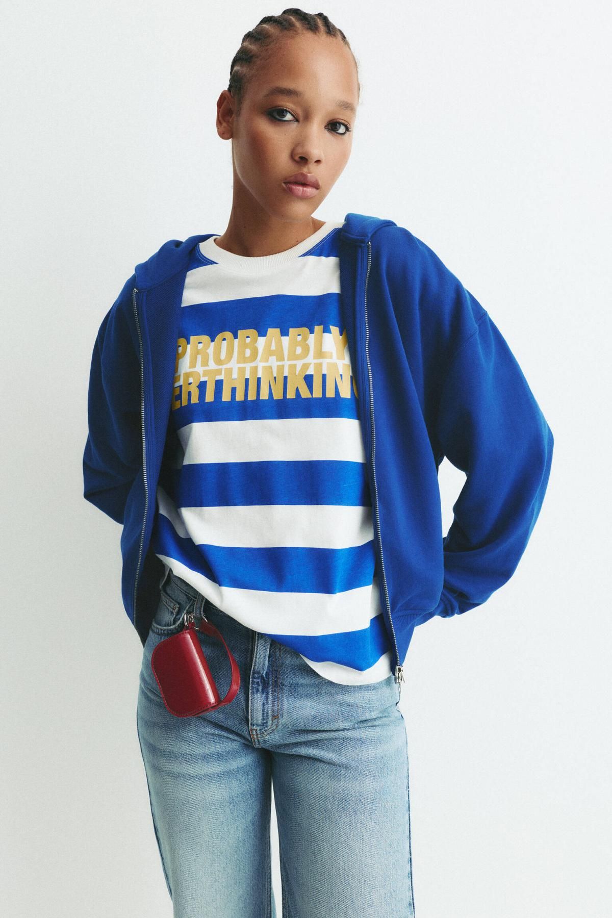 풀앤베어 멀티컬러 미니백 참 키링 지갑 4153/640 RED - 상세 이미지 2