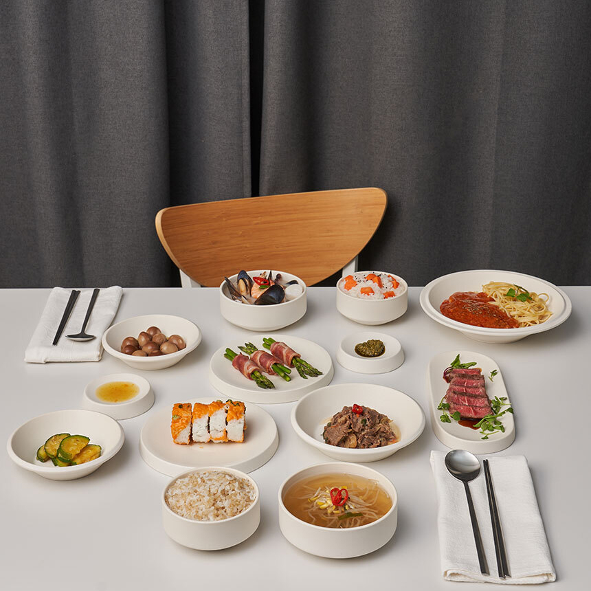딜로 도자기 2인 그릇 홈세트 13P - 상세 이미지 2