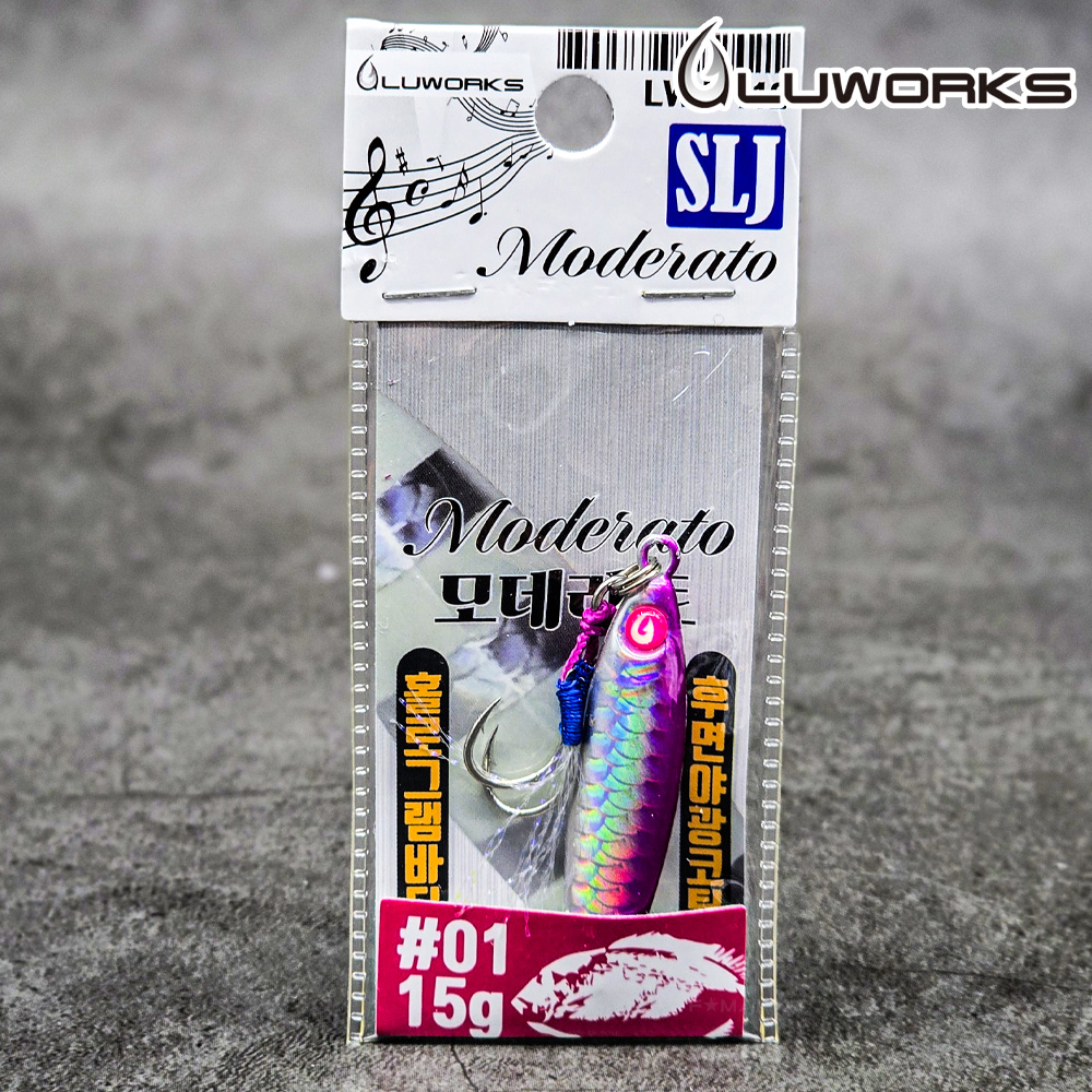 루웍스 LWJ-112 SLJ 모데라토 메탈지그 20g - 상세 이미지 3