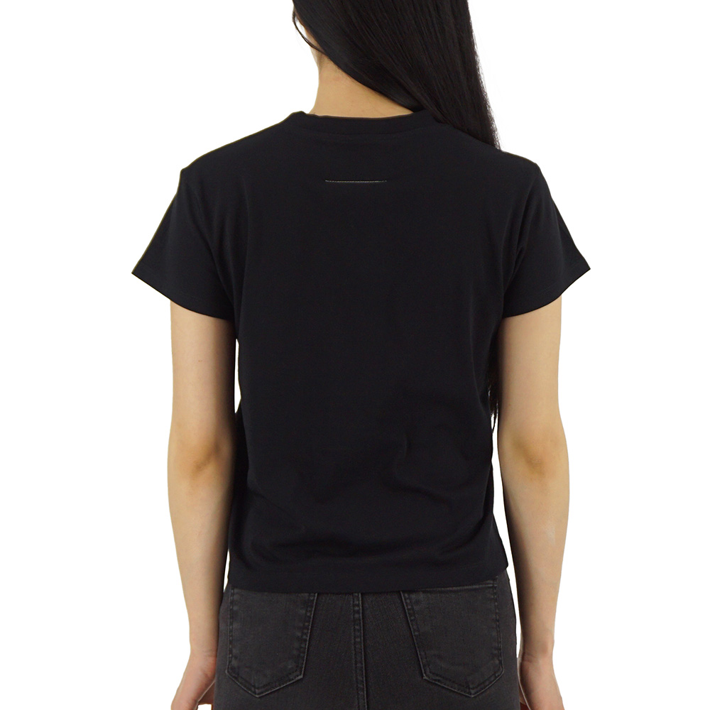 25SS MM6 메종마르지엘라 누메릭 반팔 티셔츠 블랙 S52GC0327S24312 900 - 상세 이미지 5