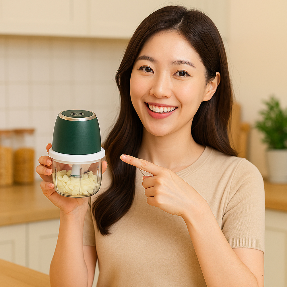 무선 만능 마늘 다지기 야채 이유식 채소 야채 다지기 다짐기