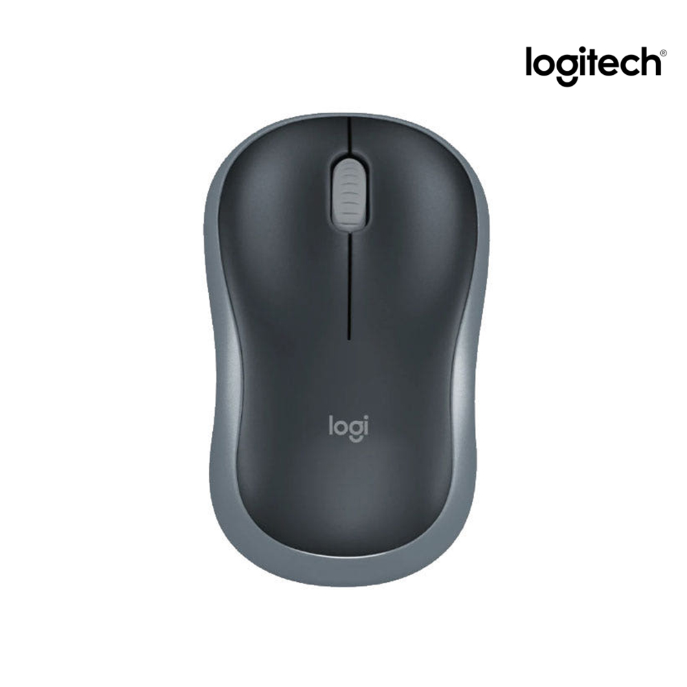 [국내정발] 로지텍 M185 그레이 미니 사무용 노트북 무선 마우스