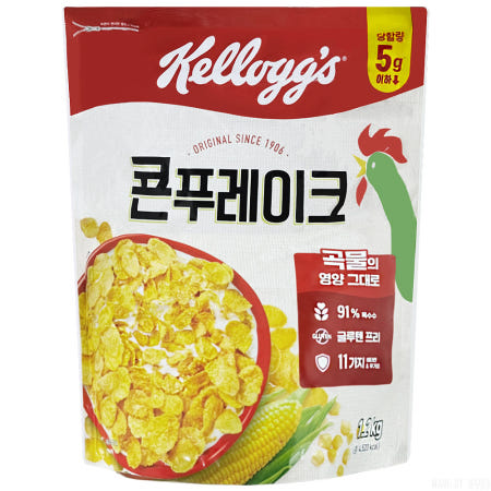 켈로그 콘푸레이크 1200g, 대용량 씨리얼 시리얼