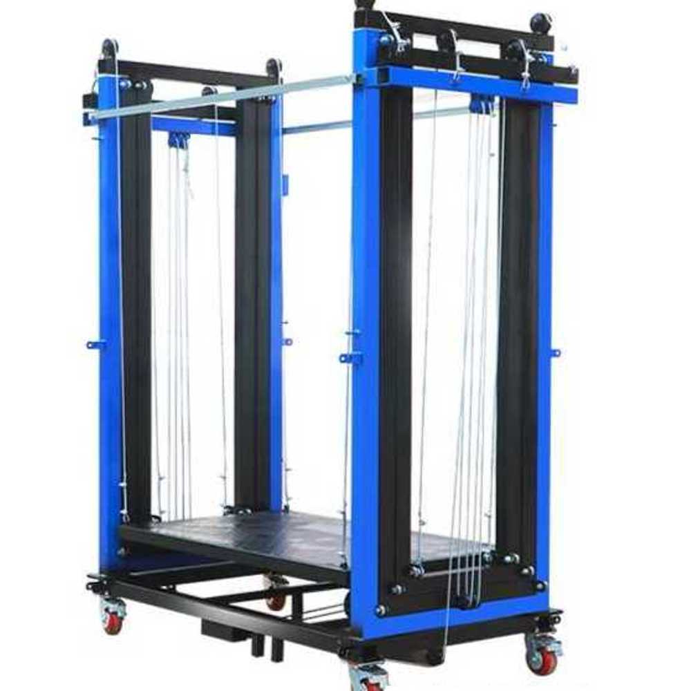 전동 고소작업대 600kg 비계 리프트 접이식 플랫폼 2m - 상품 이미지
