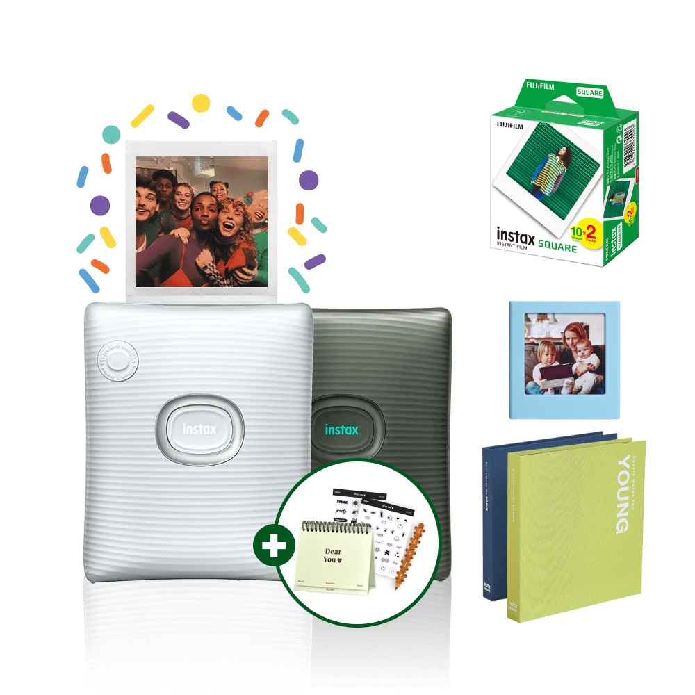인스탁스 스퀘어링크 포토프린터+필름20매+선물SET