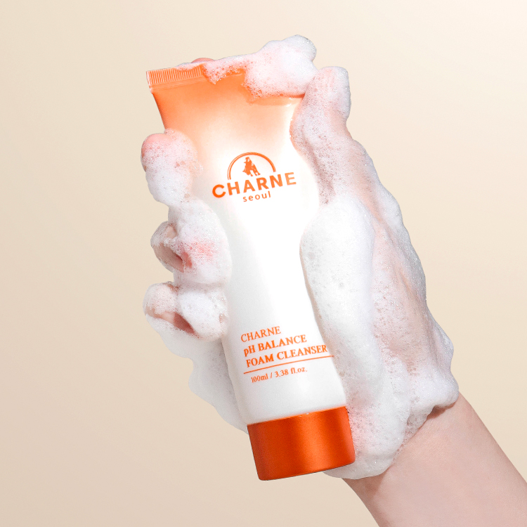 샤르네 속광채 약산성 민감성 저자극 수분진정 버블 클렌징폼 100ml - 상세 이미지 3