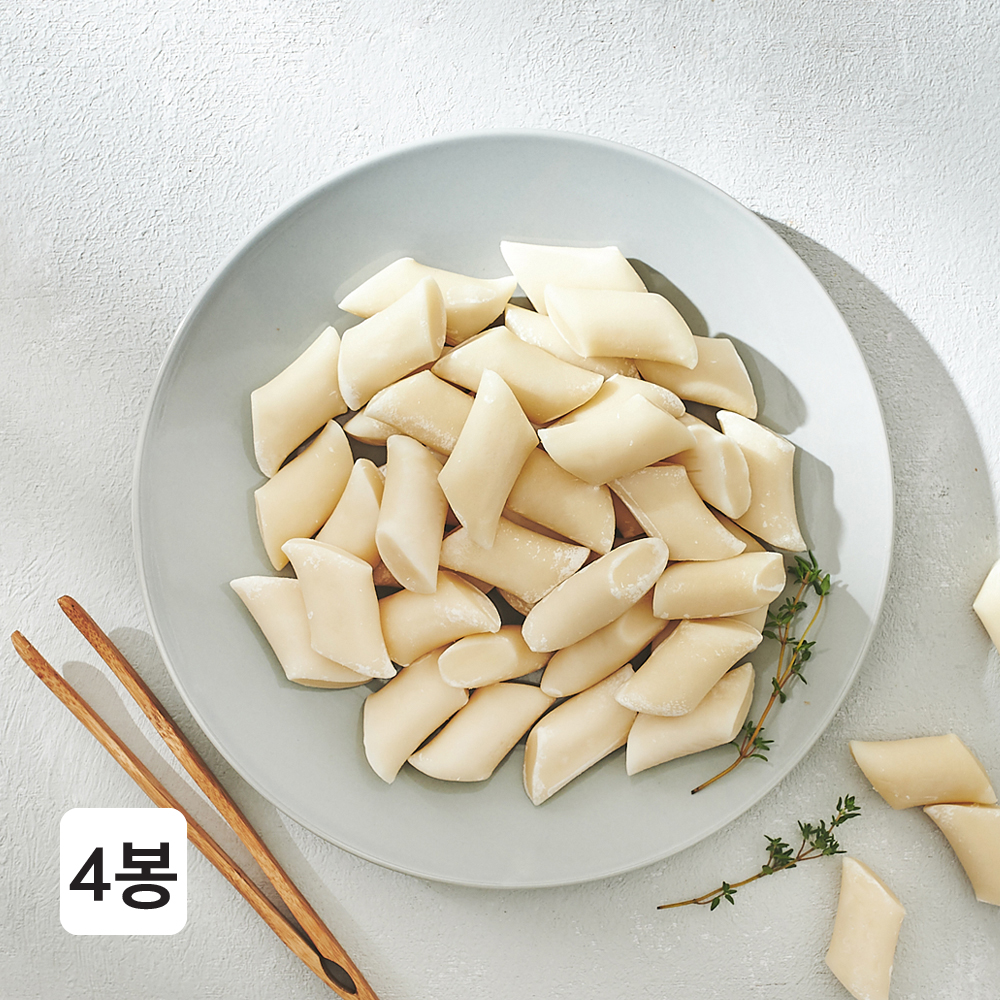 알알이 떡볶이 떡(L, S) 1kg, 4봉 - 메인 이미지