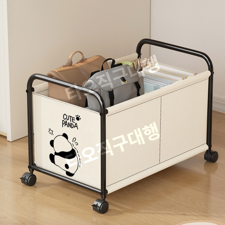 책상밑수납카트 선반 웨건 바구니 이동식 침실 바퀴달린 정리함 수납장 북카트 - 상품 이미지