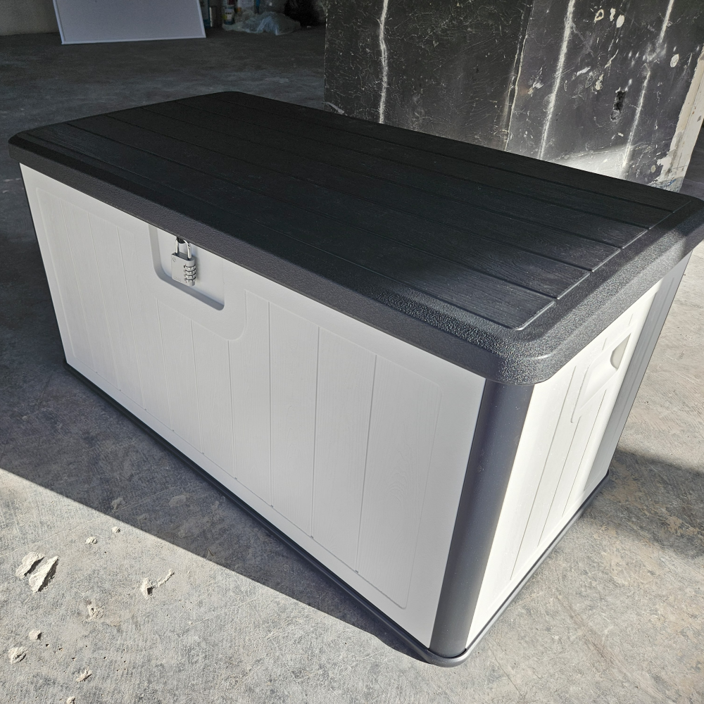 탄탄집 야외 데크박스 대용량 방수 수납함 택배 보관함 (블랙/화이트/브라운)