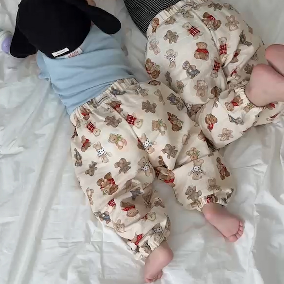 [바니블라썸]아기옷 여름 가을 고쟁이 바지 신생아옷