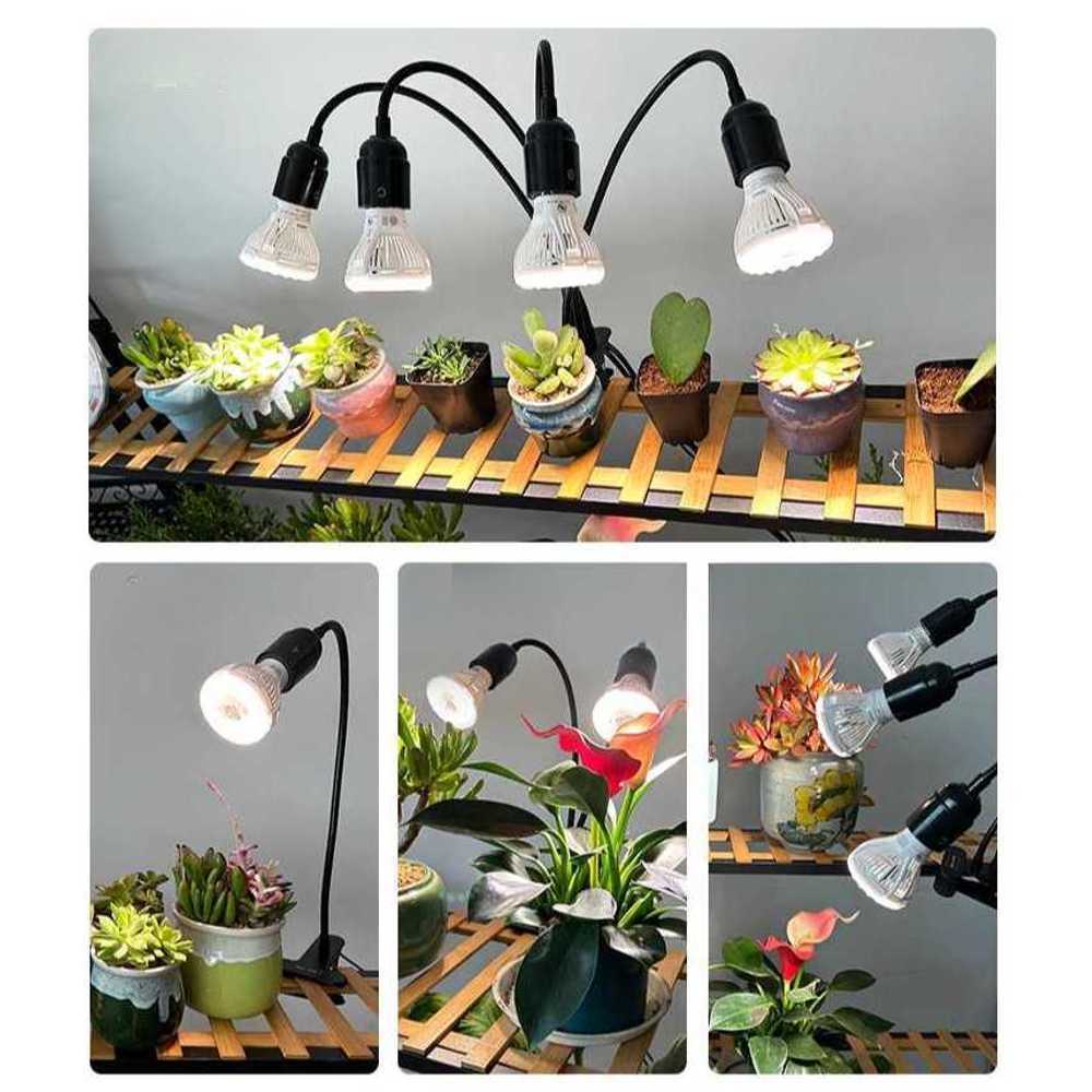 식물 생장등 LED 플랜트 조명 실내 재배용 식물조명등 화이트 7W - 상세 이미지 2