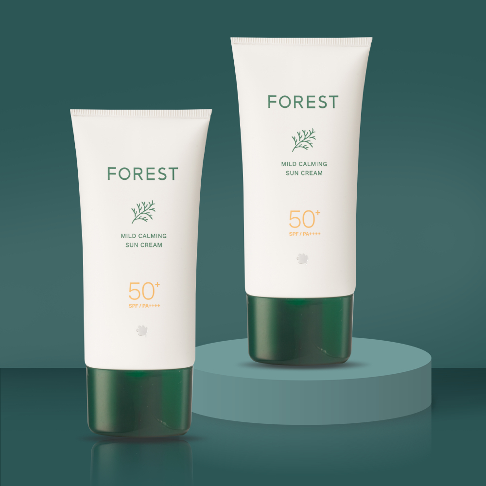 [1+1]포레스트  마일드 카밍 선크림 80ml (SPF 50+) 외