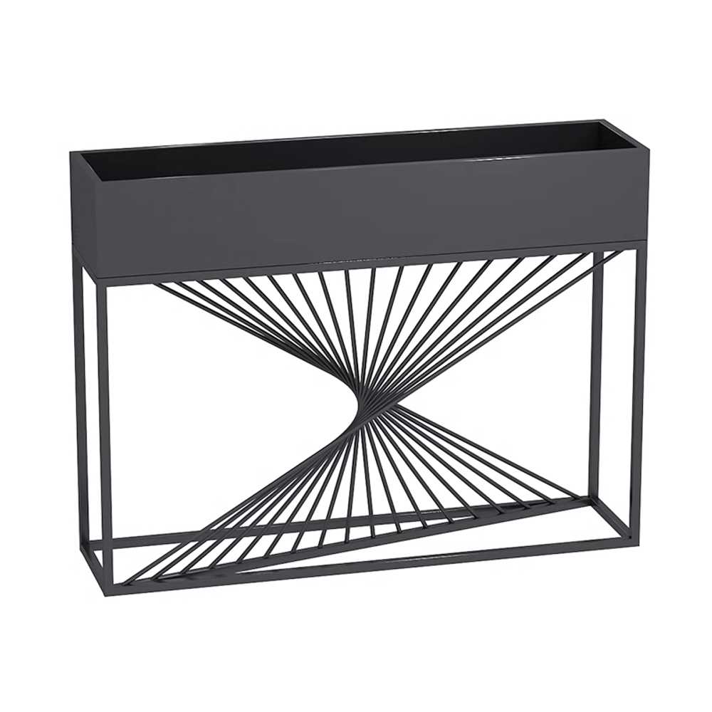 화분 플랜트 파티션 인테리어 분리형 공간 식물 블랙 60x30x70cm - 상세 이미지 5