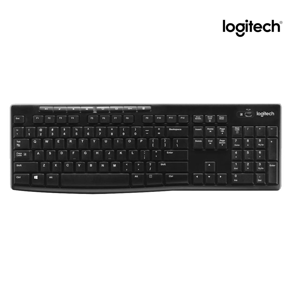[국내정발] 로지텍 K270 NEW 무선 키보드 사무용 사무실 컴퓨터 - 상품 이미지