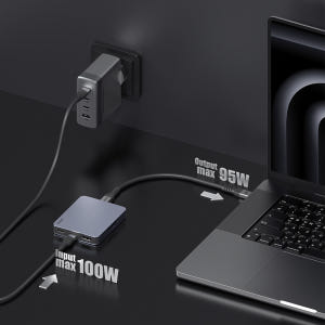 USB C타입 8in1 10Gbps 미니 멀티허브 독 MH810 개봉기 | 실사용 후기 - 상품 이미지 4