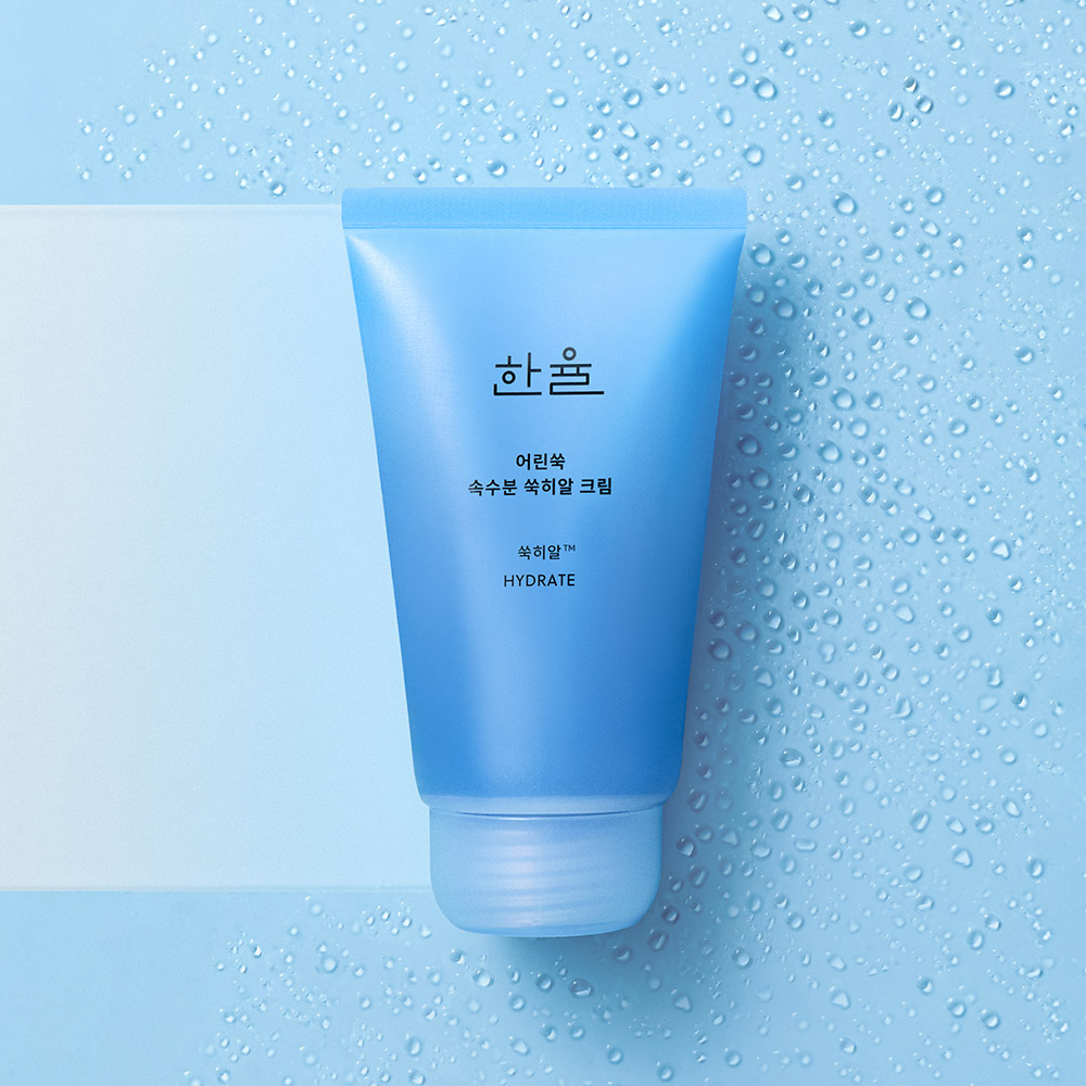 [본사직영] 한율 어린쑥 속수분 쑥히알 크림 60ml 기획세트 /유분잡는 속수분 - 상세 이미지 4
