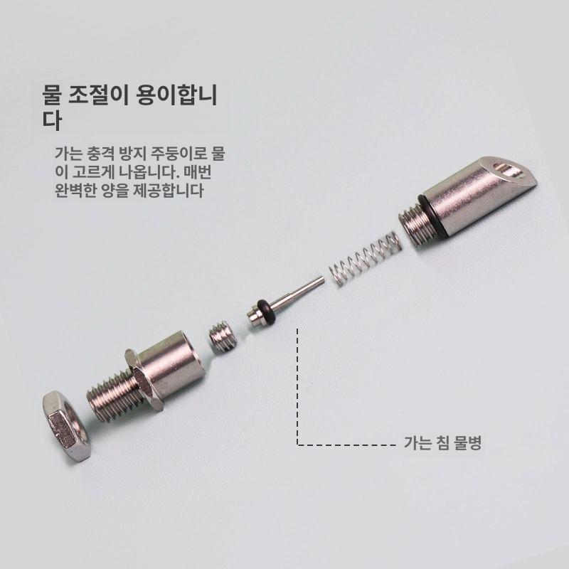 스텐 앵무새 자동급수기 피더 걸이형 정수기 고양이 원형병 스트라이커 주전자 300ml - 상세 이미지 4