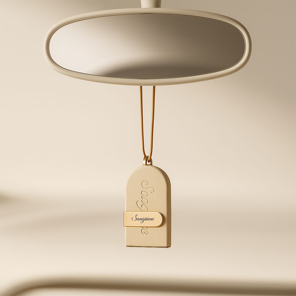 생귄 룸미러 걸이형 명품 차량용 방향제 스톤 사쉐 자동차 디퓨저 룸미러용 생귄1024