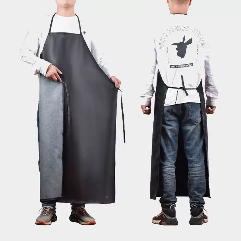 공업용앞치마 대형앞치마 산업용 식당용 식품공장  블랙 길이95cm너비65cm