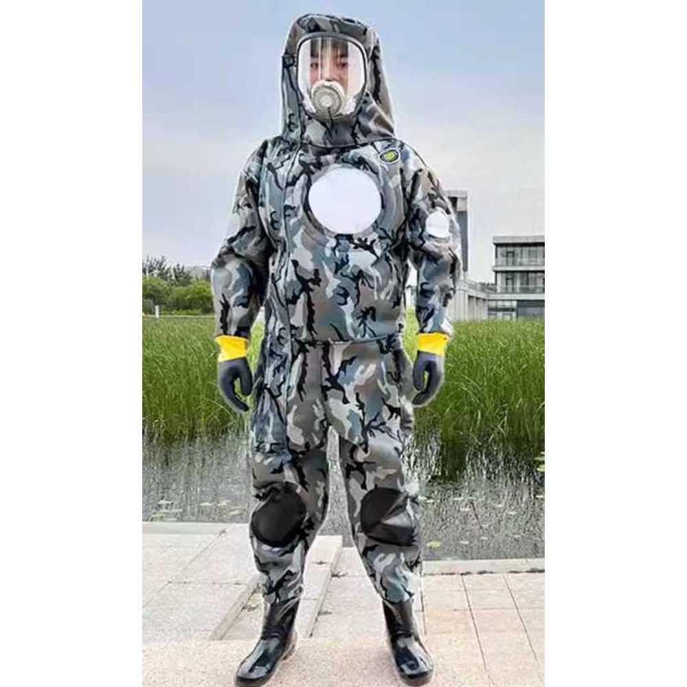 양봉 보호복 방충복 통풍형 벌집 작업복 벌 쏘임 방지 메쉬 마스크3 5V (160-185cm) - 상세 이미지 2