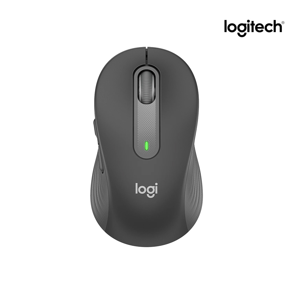 [국내정발] 로지텍 시그니처 M650 그라파이트L 미니 사무용 노트북 무선 블루투스 마우스