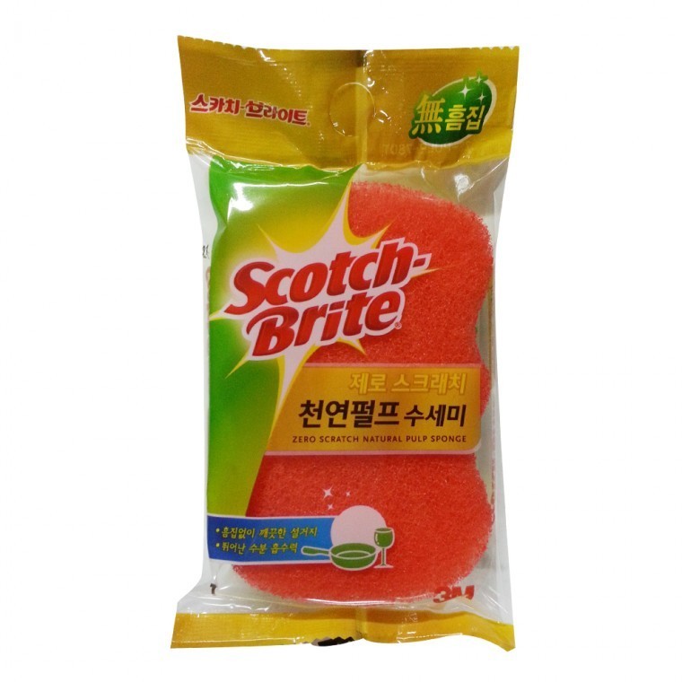 양면수세미 고운수세미 스폰지수세미 - 메인 이미지
