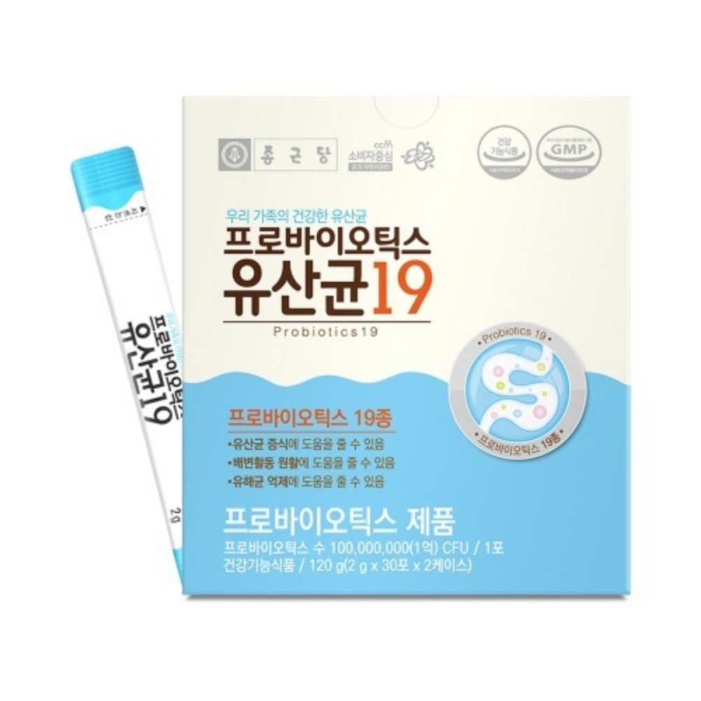 종근당 프로바이오틱스 유산균 다이렉트 락토 바실러스 프리바이오 60포, 2개 이미지 6