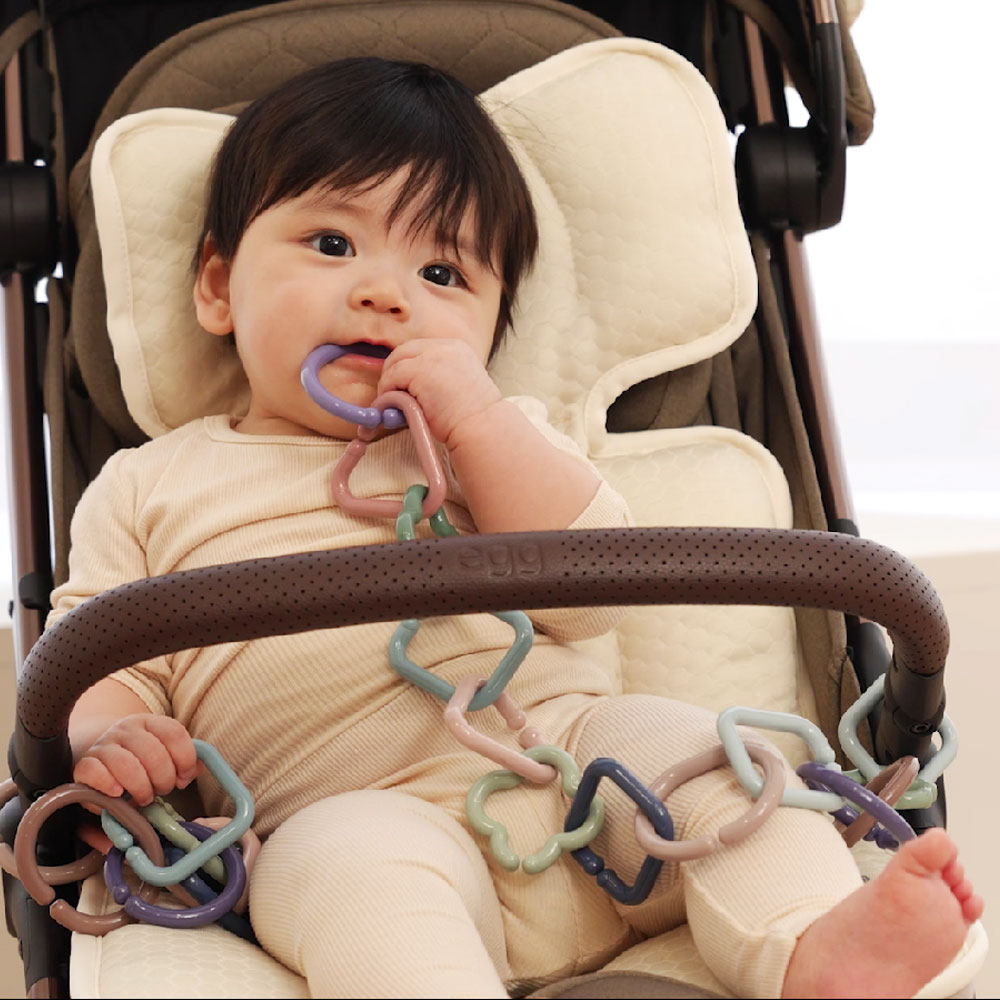 [5%적립]마더케이 베이직 고리세트 30P 아기 신생아 돌아기 유모차 장난감 베이비링 고리친구들