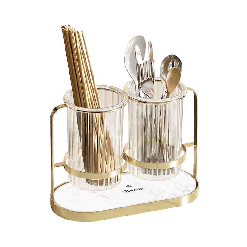 틸하우스 규조토 물빠짐수저통 수저꽂이 수저보관함 조리도구 숟가락 정리함