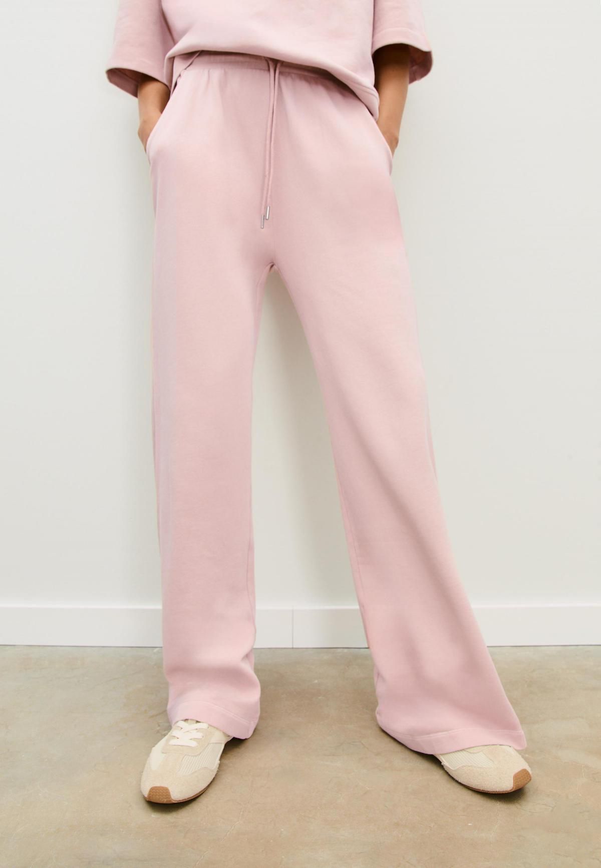 스트라디바리우스 페일핑크 와이드핏 테크니컬 조거팬츠 8740/633 BUBBLEGUM PINK - 상품 이미지